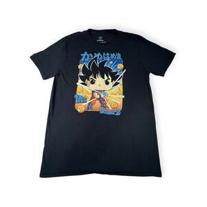 Funko Dragon Ball Z Goku T-Shirt Anime Manga Graphic Tee Black L